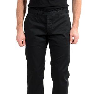 Malo Black Casual Pants US 34 IT 50
